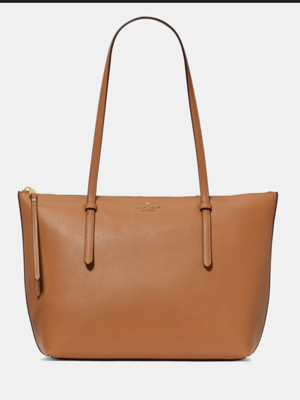 kate spade Tan Pebble Leather All Day Tote
